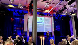 Dr. Matthias Brendler, Präsident unseres Clubs, begrüßt unsere Gäste im Lalu